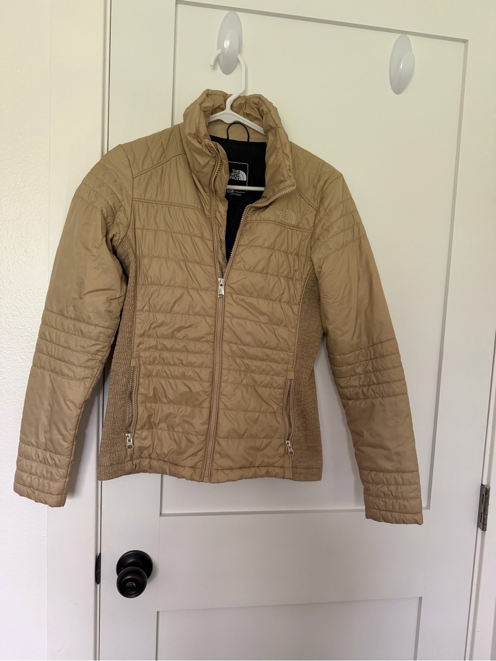 The North Face Women's Beige Quilted Insulated Jacket